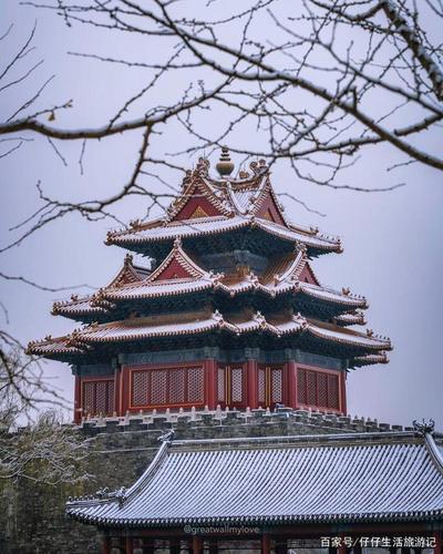 北京,下了一场美丽的春雪