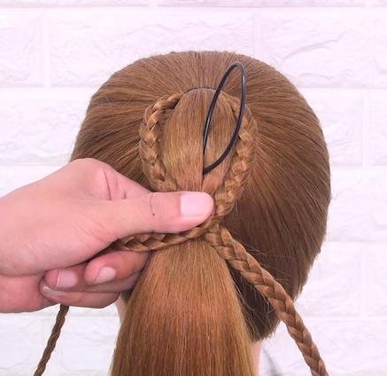 3-10岁的儿童编发 让人眼前一亮的环形马尾 好看又简单