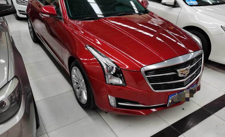 西安二手凯迪拉克ats-l 2017 款 28t 豪华型 红色 - 小猪二手车