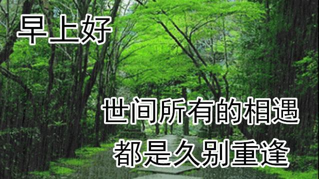 10月25日最漂亮的早上好祝福语图片温馨清晨群发短语暧心问候动图