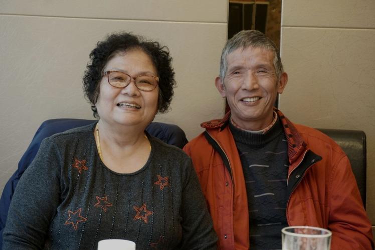 感谢老同学陈美萍,奚菊芳盛情款待!