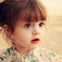 可爱外国小女孩萌头像【点击鼠标右键下载】