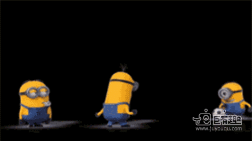 好可爱的小黄人~~ gif,gif图,搞笑gif动态图片大全,搞笑动态图片笑