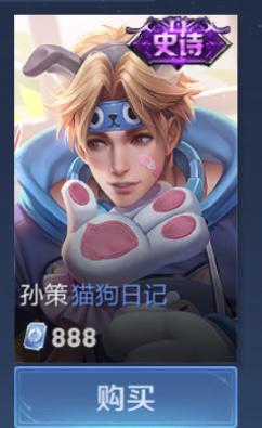 有没有觉得孙策这个猫狗皮肤美颜有点开过了