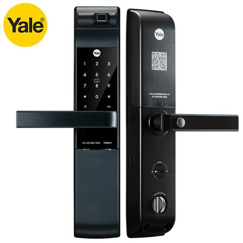 yale耶鲁指纹锁yck271智能锁防盗门锁指纹密码锁全自动升级版电子锁