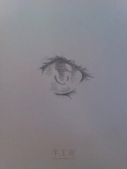 漫画少女简笔画眼睛-眼睛简笔画卡通少女_简笔画动漫人物美少女_动漫