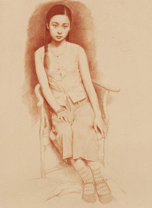 王沂东素描作品欣赏