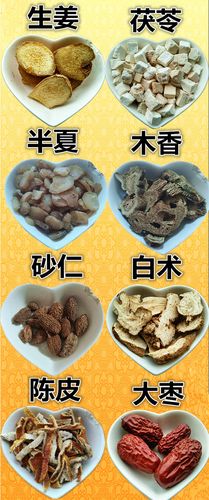 香砂六君子汤原料调理脾胃气虚行/气/胃/胀/气/干/呕