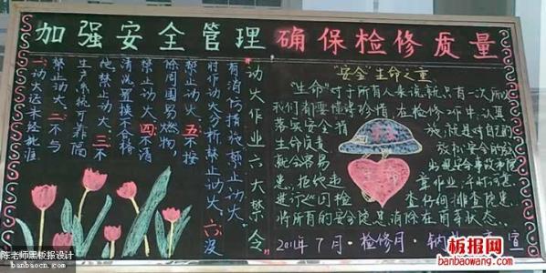 工厂板报