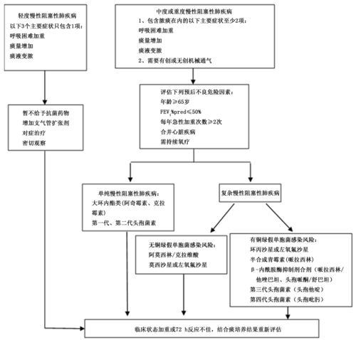 慢性阻塞性肺疾病急性加重该怎么进行抗感染治疗?看看