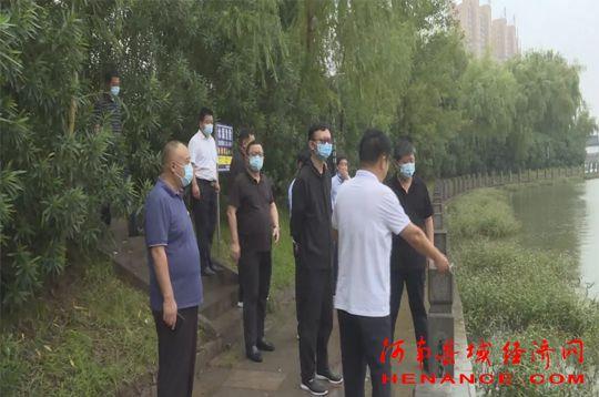 夏邑县委副书记代县长李昊调研督导防汛和安全生产工作