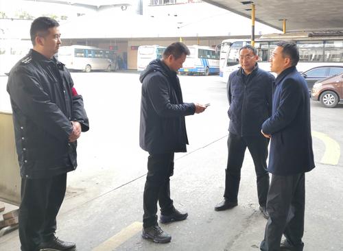 南充市交通运输局党委书记,局长杨积义到城北汽车客运