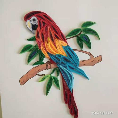 衍纸画,让生活充满色彩和芬芳(二)