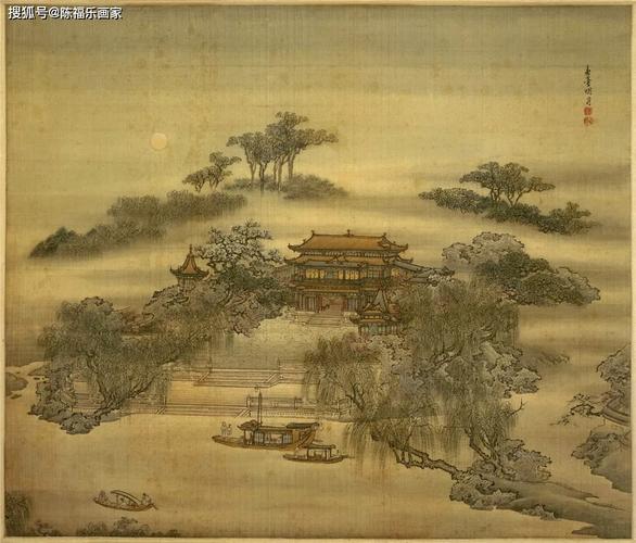 袁江,袁耀丨清代界画代表人物