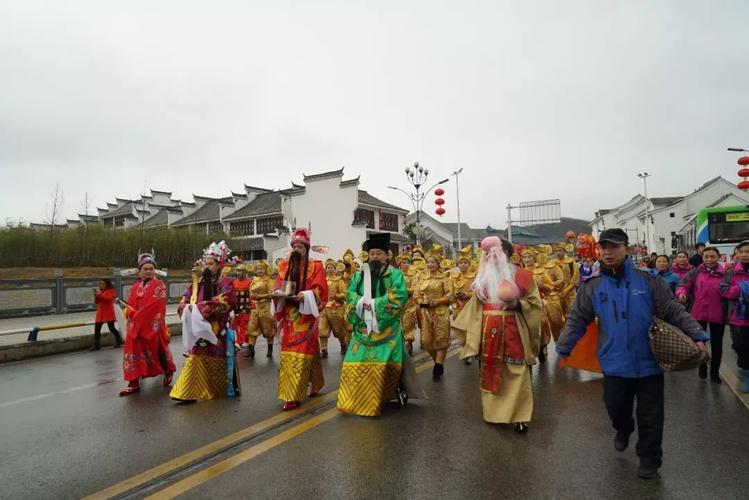 福泉山太极宫"迎财神,拜财神"巡游盛况掠影