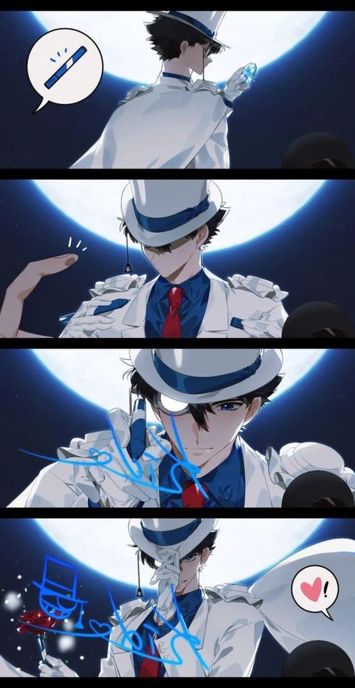 黑羽快斗&工藤新一,这画风可还行?