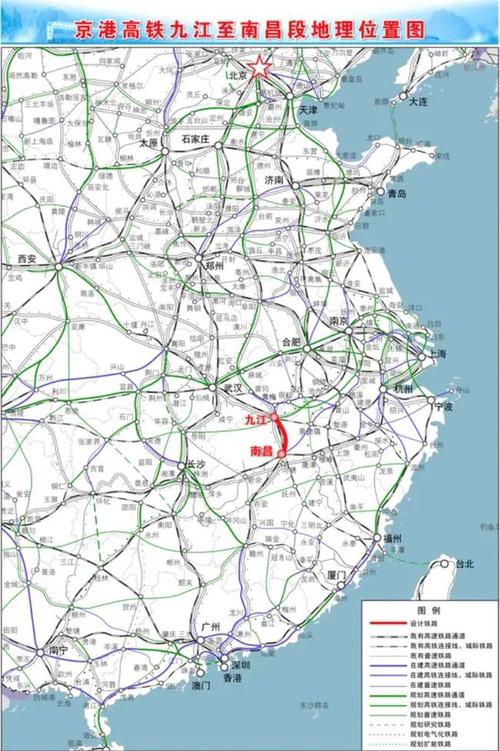 2021年江西省要开工的3条铁路哪一条高铁会率先开工呢