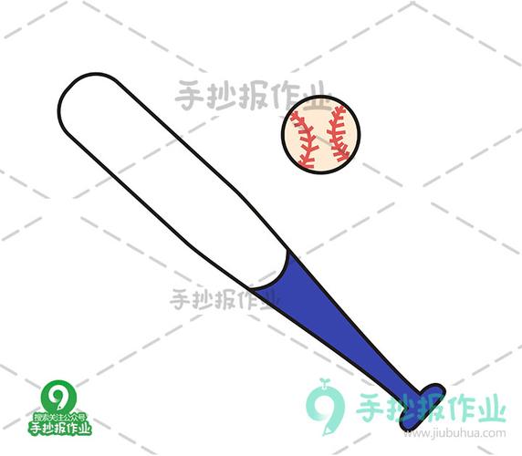 棒球简笔画