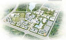 柳州师专来宾校区总体规划鸟瞰图图片