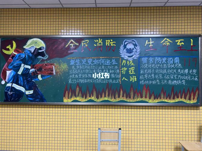 全民消防_黑板报_文化_阅读
