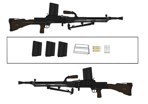 捷克zb.vz 30轻机枪 - acfun弹幕视频网 - 认真你就输