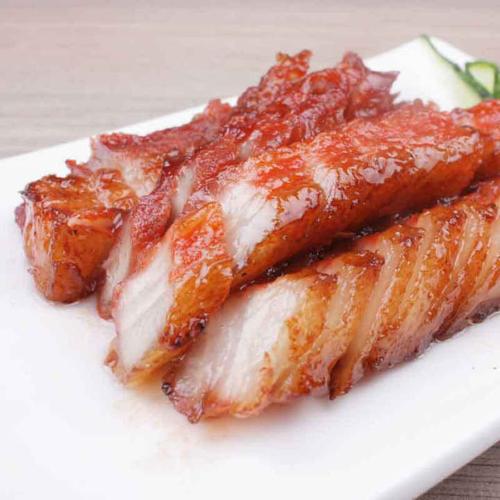 广东特产港式深井烧鹅店蜜汁叉烧肉 真空熟食 叉烧500g