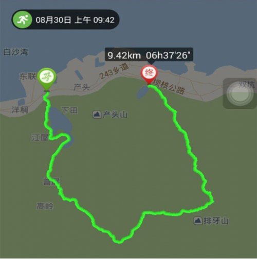 2016-1-9 大鹏 排牙山 北环段穿越