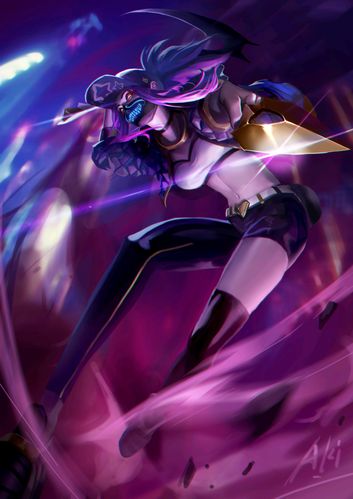 英雄联盟kda精选图 阿卡丽赛高