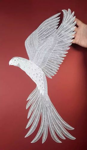 一组国外剪纸作品