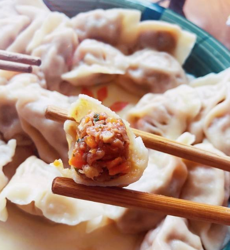 牛肉胡萝卜饺子