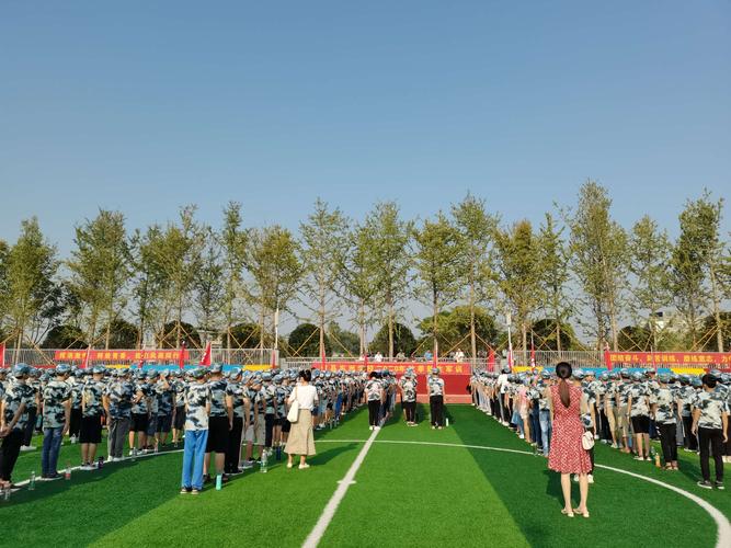 道县东洲学校2006班军训第一天