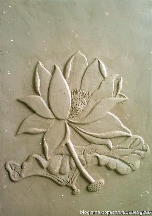 10级花卉浮雕临摹部分作业展示