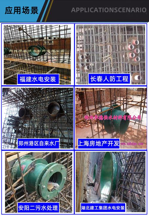 a型b型柔性穿墙 防水 套管中标非标穿墙预埋穿线管 dn500