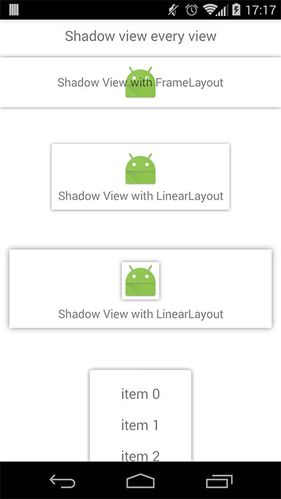 android阴影xmlandroid阴影视图shadowviewhelper