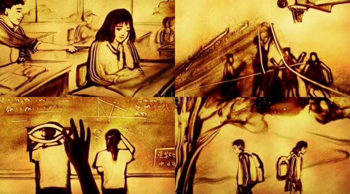 十七岁那年的雨季沙画经典版