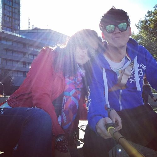 第一站 伦敦塔桥(标准的游客行程) 一大波自拍秀恩爱皂片来袭!