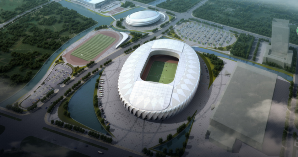 除了棒垒球项目外,还确定绍兴市奥体中心承办亚运篮球项目,中国轻纺城