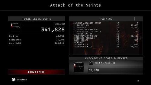 ps4hitmanabsolutionhd杀手赦免hd白金流程攻略满级留念中章1115关