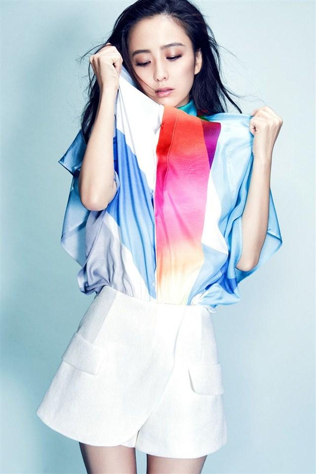 女神佟丽娅夏日清新写真手机壁纸