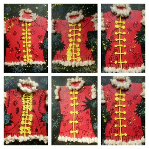 创意手工《新年唐装》