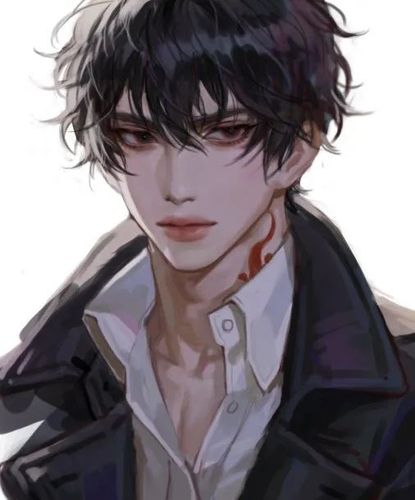 插画欣赏韩系厚涂你喜欢的老公这里都有动漫男生人物头像