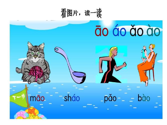 新人教版一年级上学期语文上册拼音aoouiu小学公开优质课教学课件ppt