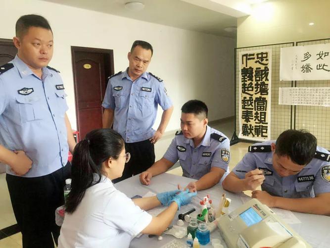 广东省明康监狱警察蜀黍热血奉献,为生命加油!