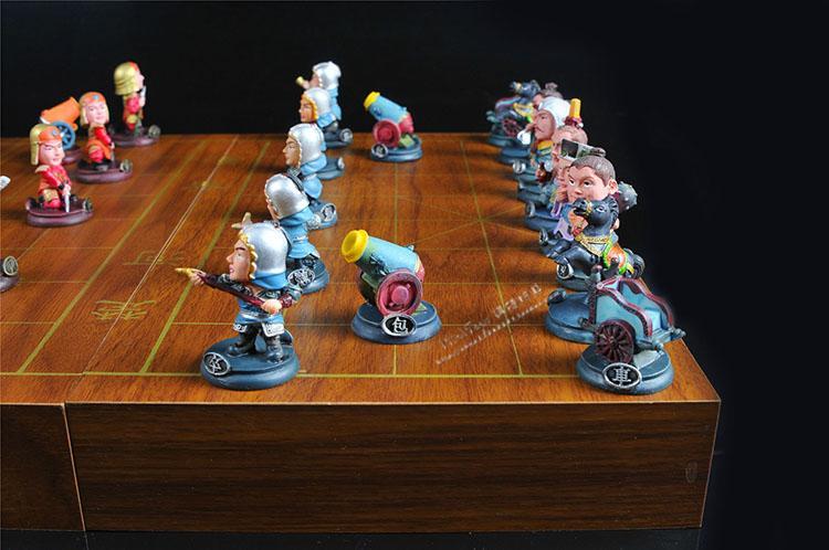 三国象棋立体人物象棋 q版三国围棋
