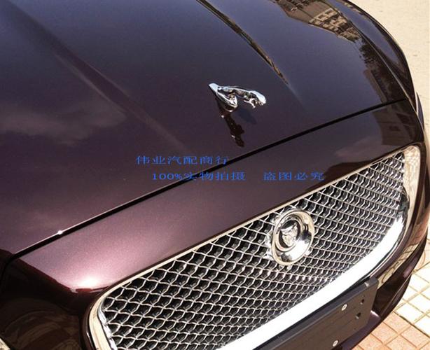 jaguar捷豹xf xj xjl立体车标 机盖立标 豹头标志车头标 标志车贴商品