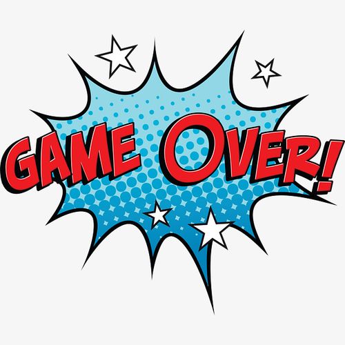 卡通gameover字体