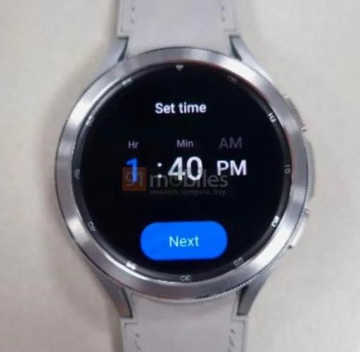 外媒曝光三星galaxy watch 4 classic实拍照片