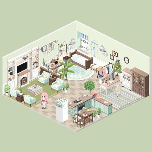 奇迹暖暖小屋搭配_奇迹暖暖_家具_游戏_手机游戏