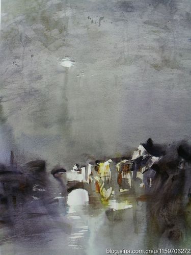 《逝去的风景·江南》组画——林绍灵水彩画欣赏(二)