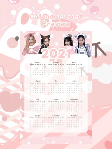 年历卡‖blackpink_产出_娱乐_明星娱乐资讯